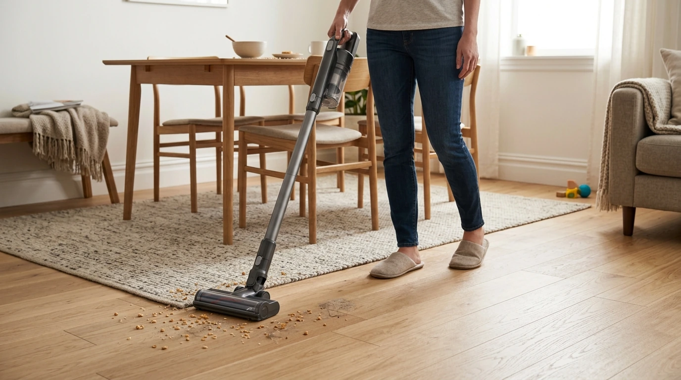 350W Cordless Stick Vacuum: Fast Daily Cleanup Guide