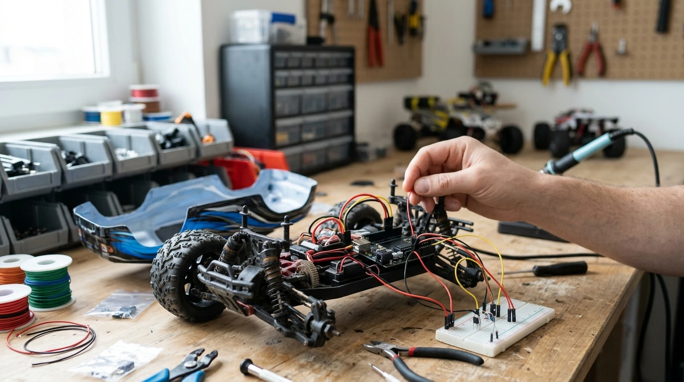 Turn an RC Car Into a Robot: A Simple Starting Guide