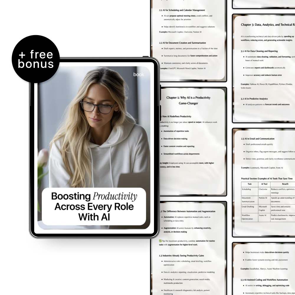 Boost Productivity with AI: 5 Repeatable Workflows