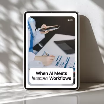 AI for Insurance Workflows: Underwriting, Claims & Service